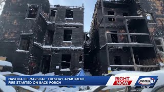 Nashua Fire Marshal reveals origin point of six-alarm fire on Ash, Vine Street
