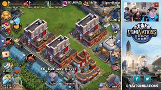 DomiNations: Space Age Community Stream (FULL)