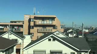 ウェザーリポート動画0214@東小金井（10:00頃、北の空、晴れ）