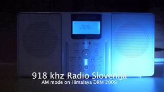 Radio Slovenija on 918 khz AM mode