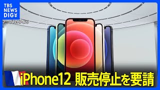 iPhone12から基準値超の“電磁波” フランス当局が販売停止を要請　Apple社は反論「複数の国際機関が安全基準を満たしていると認定した」｜TBS NEWS DIG