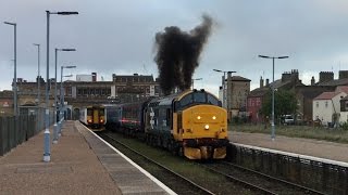 37403 *MEGA CLAG* powers out of Lowestoft