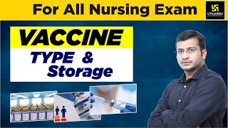 Vaccine and Its Storage | Important Short Topic | For All Nursing Exam | By Siddharth Sir