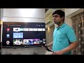 vu vu smart google android tv 4k 55 inches 140 cm 55su134 unboxing u0026 specs part 1