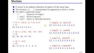 Data structures in R