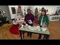 2pc Sugared Gingerbread Boy and Girl w/ Sweet Treats by Valerie on QVC