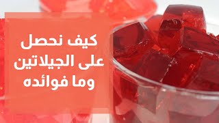 أنواع الجيلاتين وفوائده