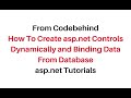 how to bind control gridview dynamically in asp.net using c# 4.6