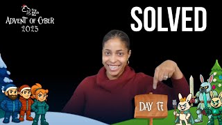 Advent of Cyber Day 17 - TryHackMe Challenge Solved