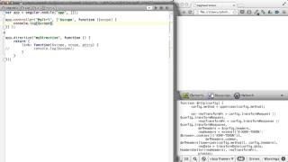 Egghead.io - AngularJS - $scope vs. scope