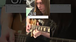 Metallica - Master of Puppets (Guitar Solo Cover) With Tabs