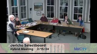 Jericho Selectboard 2-15-2024