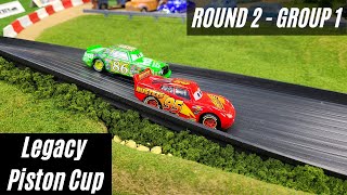 Chick Hicks vs Lightning McQueen | Legacy Piston Cup | Round 2 - Group 1