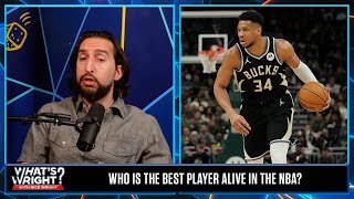Giannis or Jokic: Who is the best player alive NBA player? | What’s Wright