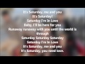 saturday i m in love auryn lyrics