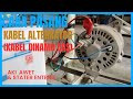 Cara Pasang Kabel Alternator Mobil/ Kabel Dinamo Cas Mobil