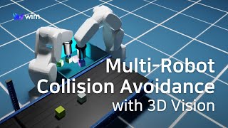 [WIM Robotics] Multi-Robot Collision Avoidance with 3D Vision for Real-time Pick-and-Place