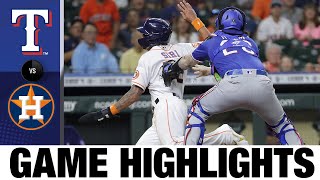 Rangers Vs. Astros Game Highlights (5/19/22) | MLB Highlights By @MLB ...