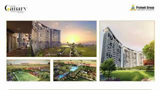 Prateek Canary Sec. 150 Noida | Luxurious 4 BHK Residencies \u0026 Duplex Penthouses | Price ₹ 2.77* Cr.