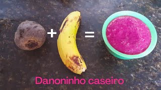 Danoninho caseiro só 2 ingredientes