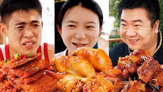 So who likes to eat five-nut mooncakes?丨Food Blind Box丨Eating Spicy Food and Funny Pranks