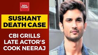 Sushant Singh Rajput Death Case: CBI Grills Late Actor's Cook Neeraj For Fifth Consecutive Day