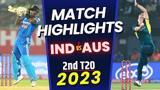 🔴India Vs Australia 2nd T20 Match Full Highlights | IND vs AUS T20 HIGHLIGHTS 2023