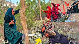 First Wife's Dark Secret Exposed; She Buried the Second Wife Alive and Destroyed the Hut! on cam!!😱
