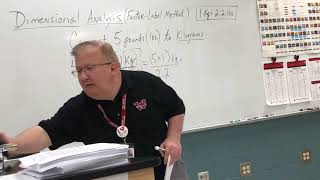 Dimensional Analysis (Factor-Label Method) Tutorial