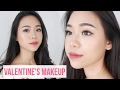 Beginner Valentine's Makeup & Hair using Drugstore and Local Brand