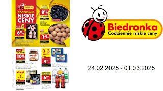 Gazetka Biedronka - 24.02.2025 - 01.03.2025 - W tym tygodniu od poniedziałku