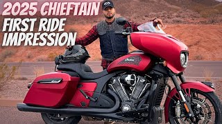 2025 Indian Chieftain first ride impression