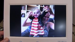 Digital Photo Frame Motion Sensor Review, Demo (10.1\