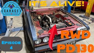 RWD PD130 now fitted and running in my Ford CAPRI!!  Project Patchwork EP4! Feat. @RoughRestos