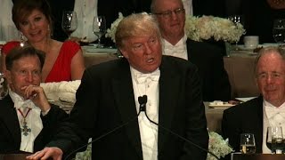 Donald Trump's entire speech at the Al Smith dinner