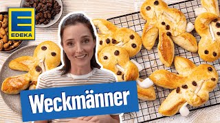 Weckmänner Rezept | Hefeteig für Weckmänner selber machen