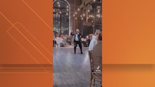 Daddy-daughter duo go viral with surprise wedding dance