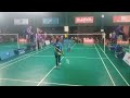 SEMIFINAL kejurkot PBSI jakartaPusat Aurora vs Khanza janeta(jayaraya Bintaro) #aurorabadmintonclub