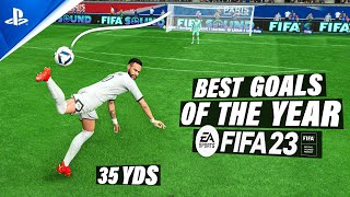 FIFA 23 | BEST GOALS OF THE YEAR | 4K