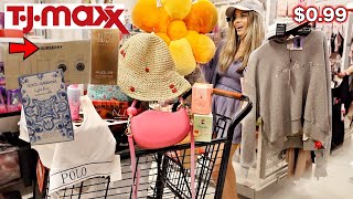 TJMAXX LUXURY SPRING SALE SHOPPING SPREE! CHANEL, VALENTINO, LOUIS VUITTON \u0026 MORE!