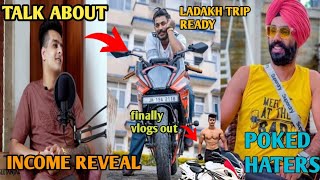 @Motovloggerjannustunts Poked Majid and income reveal 😱Jatt Prabhjot POKED, Aalyan vlogs 💔