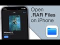 How to Open/Extract RAR Files on iPhone! [iOS 16]