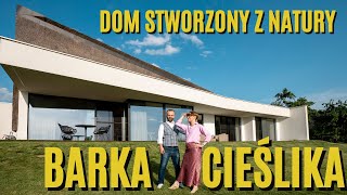 Nowoczesny DOM kryty STRZECHĄ nad rozlewiskiem Home Tour Kręcimy Nieruchomości