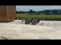 40 kerr bilt container trailer loading