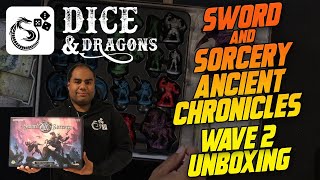 Dice and Dragons - Sword and Sorcery Ancient Chronicles Wave 2 Unboxing
