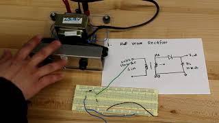 Lab6 - 1 Half Wave Rectifier