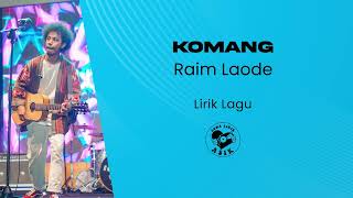 Download Lagu Raim Laode Komang... MP3 Gratis