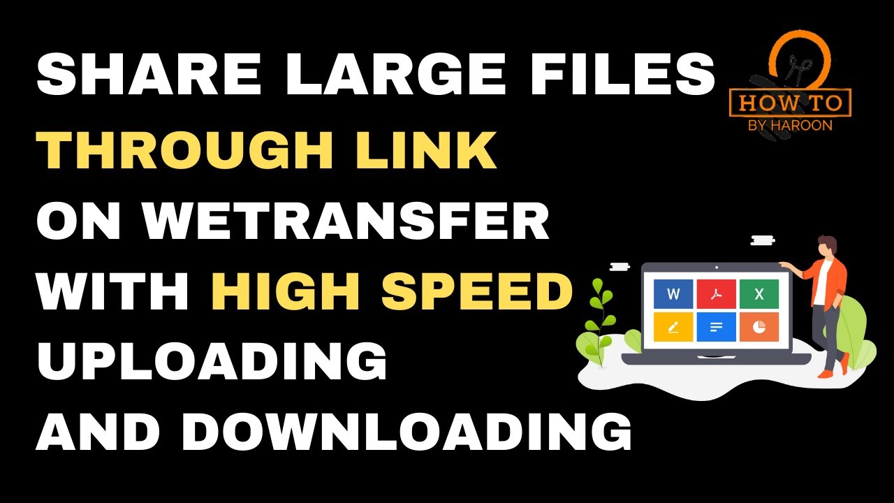 How To Share Files On Wetransfer With Link And Without Email - YouTube
