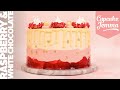 Raspberry & White Chocolate Layer Cake Recipe & How-To | Cupcake Jemma