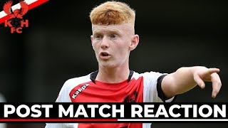 Harry Stratford interview: Cradley Town 3-0 Harriers U23s 27/07/18